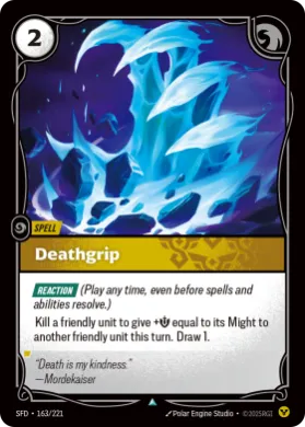 Deathgrip (SFD SFD-163/221) Spiritforged