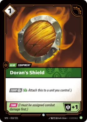 Doran's Shield (SFD SFD-033/221) Spiritforged