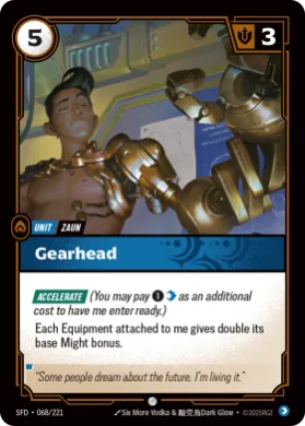 Gearhead (SFD SFD-068/221) Spiritforged