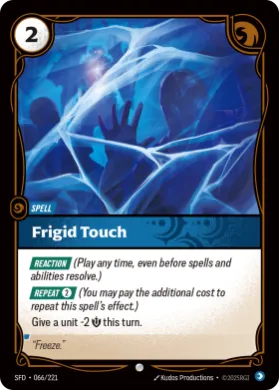 Frigid Touch (SFD SFD-066/221) Spiritforged