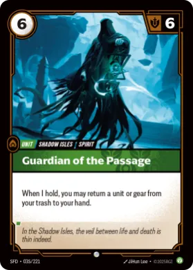 Guardian of the Passage (SFD SFD-035/221) Spiritforged