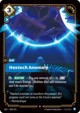 Hextech Anomaly (SFD SFD-083/221) Spiritforged