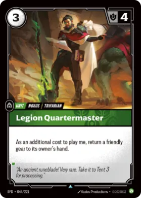 Legion Quartermaster (SFD SFD-044/221) Spiritforged