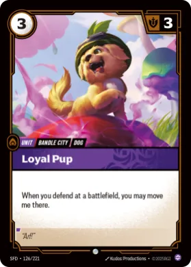 Loyal Pup (SFD SFD-126/221) Spiritforged