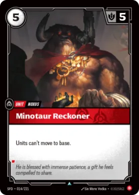 Minotaur Reckoner (SFD SFD-014/221) Spiritforged