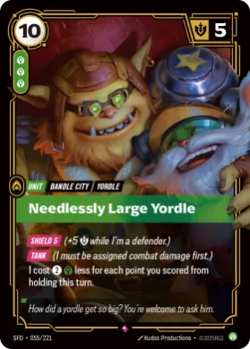 Needlessly Large Yordle (SFD SFD-055/221) Spiritforged