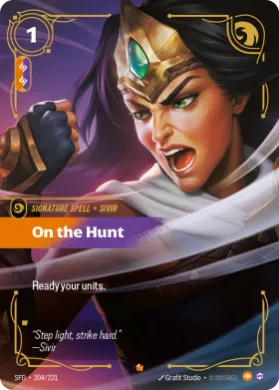On the Hunt (SFD SFD-204/221) Spiritforged
