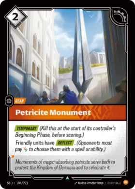 Petricite Monument (SFD SFD-104/221) Spiritforged