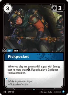 Pickpocket (SFD SFD-074/221) Spiritforged