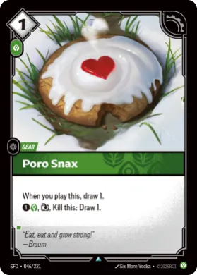 Poro Snax (SFD SFD-046/221) Spiritforged