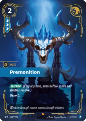 Premonition (SFD SFD-087/221) Spiritforged