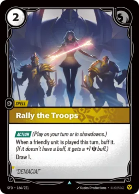 Rally the Troops (SFD SFD-166/221) Spiritforged