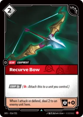 Recurve Bow (SFD SFD-016/221) Spiritforged