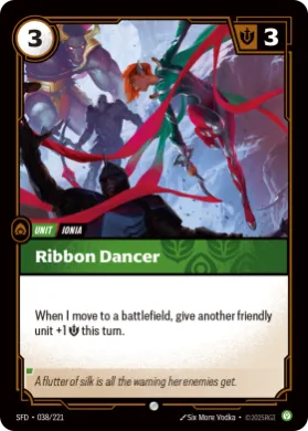 Ribbon Dancer (SFD SFD-038/221) Spiritforged