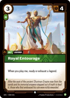 Royal Entourage (SFD SFD-039/221) Spiritforged