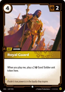 Royal Guard (SFD SFD-157/221) Spiritforged