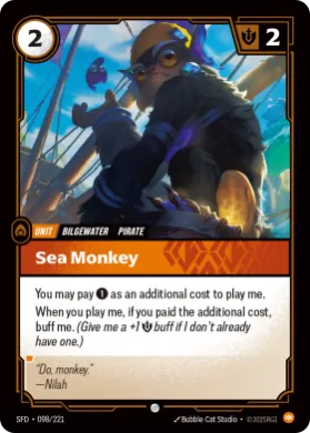 Sea Monkey (SFD SFD-098/221) Spiritforged