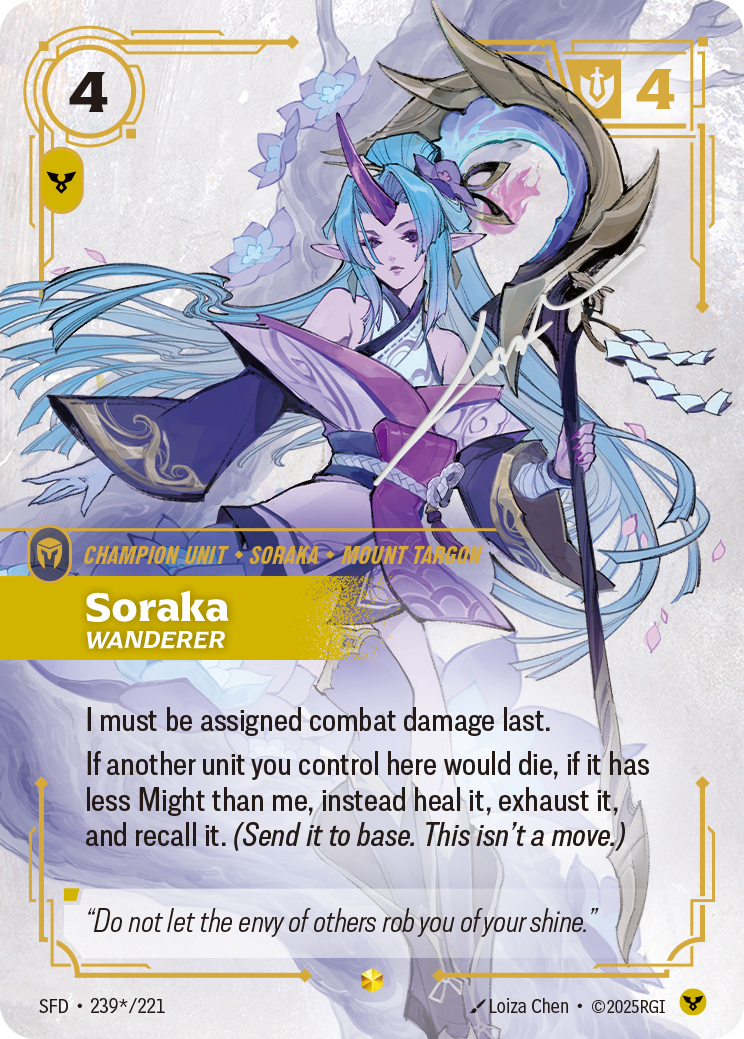 Soraka, Wanderer – V.2 - Showcase