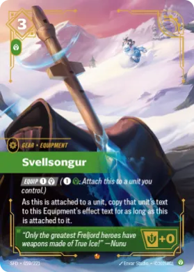 Svellsongur (SFD SFD-059/221) Spiritforged
