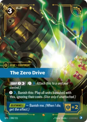 The Zero Drive (SFD SFD-090/221) Spiritforged
