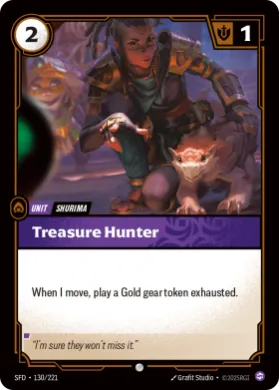 Treasure Hunter (SFD SFD-130/221) Spiritforged