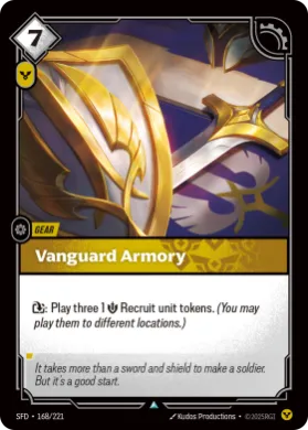 Vanguard Armory (SFD SFD-168/221) Spiritforged