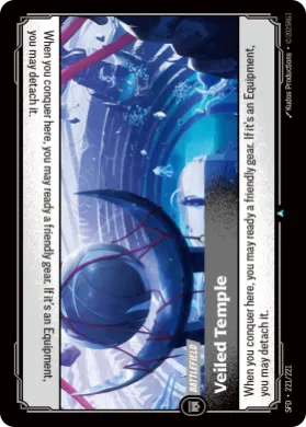 Veiled Temple (SFD SFD-221/221) Spiritforged