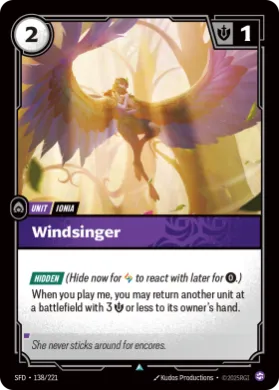 Windsinger (SFD SFD-138/221) Spiritforged