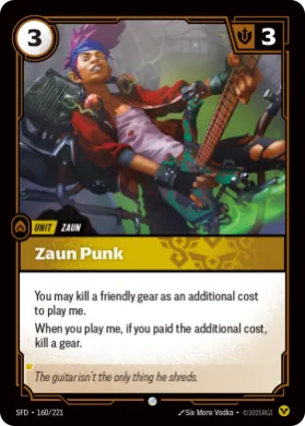 Zaun Punk (SFD SFD-160/221) Spiritforged
