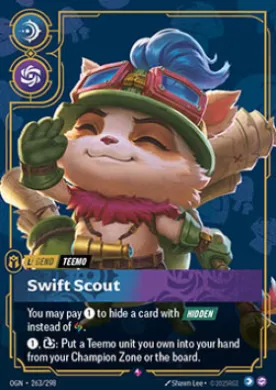 Teemo, Swift Scout ( OGN-263/298) Origins Main Set