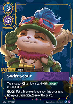 Teemo, Swift Scout – V.1 - Rare