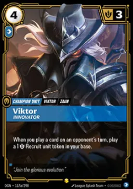 Viktor, Innovator ( OGN-117a/298) Origins Main Set