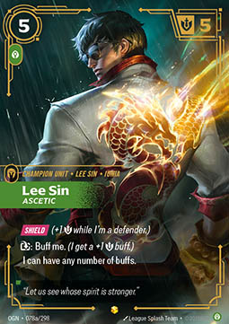 Lee Sin, Ascetic – V.2 - Showcase