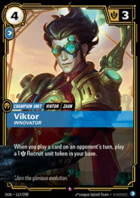 Viktor, Innovator ( OGN-117/298) Origins Main Set