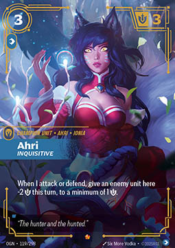 Ahri, Inquisitive – V.1 - Epic