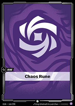 Chaos Rune – V.1 - Common