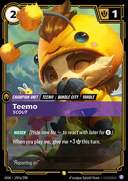 Teemo, Scout – V.2 - Showcase