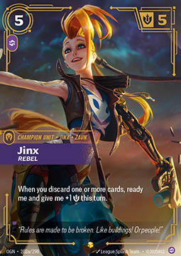Jinx, Rebel – V.2 - Showcase