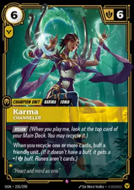 Karma, Channeler ( OGN-235/298) Origins Main Set