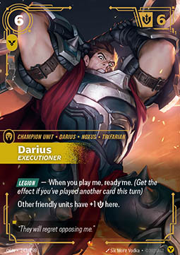 Darius, Executioner – V.1 - Epic