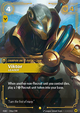 Viktor, Leader – V.2 - Showcase
