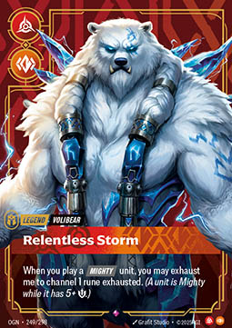 Volibear, Relentless Storm – V.1 - Rare
