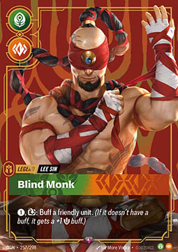 Lee Sin, Blind Monk – V.1 - Rare