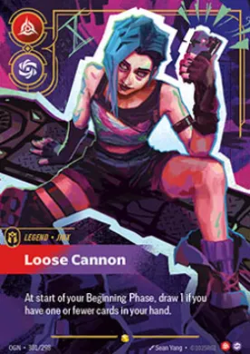 Jinx, Loose Cannon ( OGN-301/298) Origins Main Set
