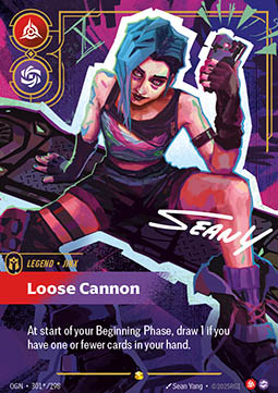 Jinx, Loose Cannon – V.3 - Signed Showcase