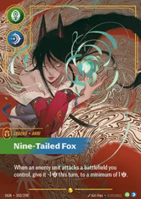Ahri, Nine-Tailed Fox ( OGN-303/298) Origins Main Set