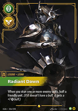 Leona, Radiant Dawn – V.2 - Showcase