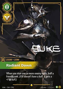 Leona, Radiant Dawn – V.3 - Signed Showcase