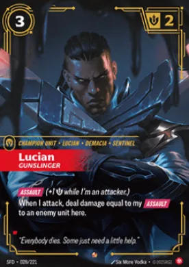 Lucian, Gunslinger (SFD SFD-028/221) Spiritforged