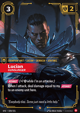 Lucian, Gunslinger – V.1 - Epic